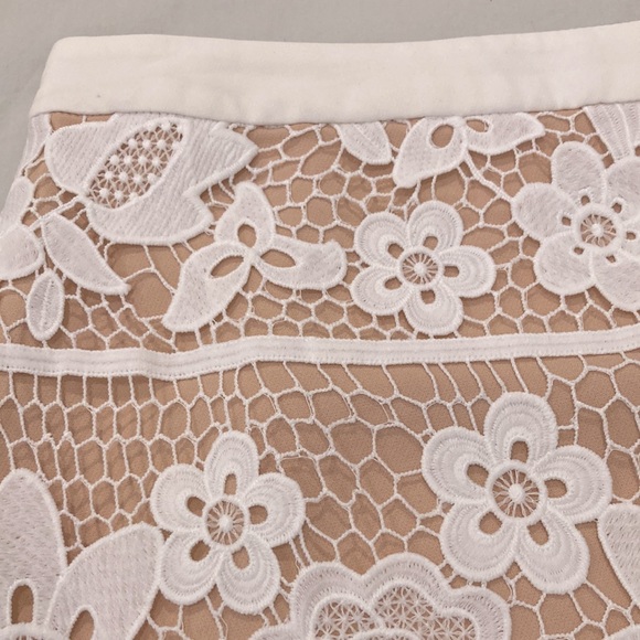 Endless Rose White Lace Detail Skirt - Picture 5 of 8